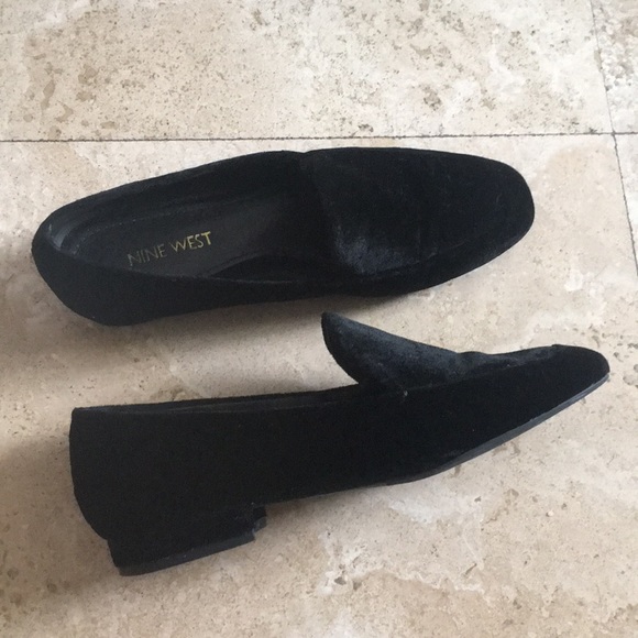 Nine west xalan velour flats black 6 - Picture 3 of 8